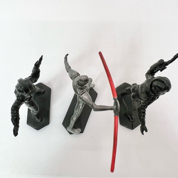 Star Wars 2"  Mini Figure Set of 3 Plastic Posed - Picture 5 of 14